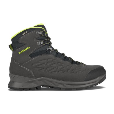 Lowa Explorer GTX Mid Gri Inchis / Verzi Deschis - Cizme De Mers Barbati - Romania CH3EMXLO